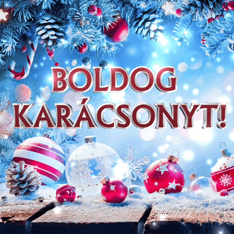 Boldog Karácsonyt Kívánunk!