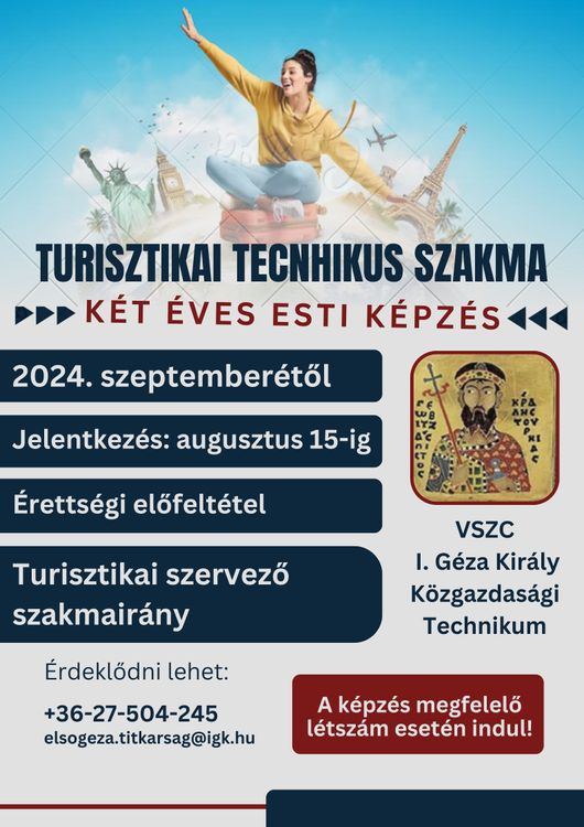 TURISZTIKAI TECNHIKUS SZAKMA